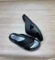Men's Black Leather Clarks Sandals - 3