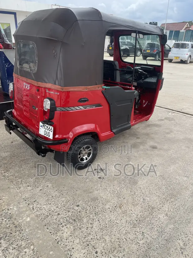 TVS King Deluxe Plus iTouch Start 2025 Red - 1