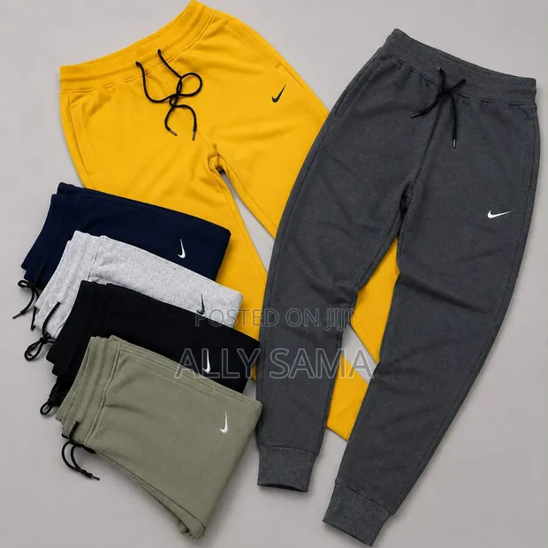 Men's More Brand Cotton Joggers - 1