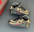 Men's Nike Air Max Sneakers - Leather & Canvas - 1