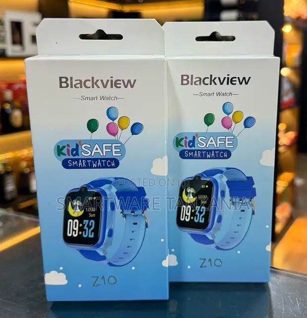 Blackview KidSAFE Smartwatch Z10 kwa Watoto, Bluu - 1