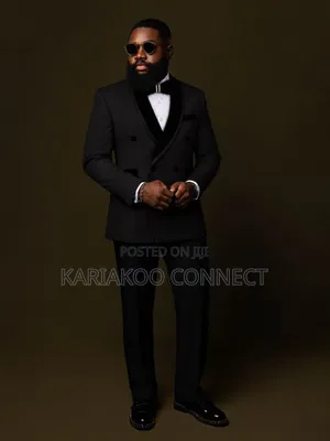 Brand New Ricardo Black Suit