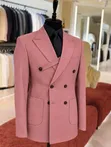 Ricardo Men's Pink Suit - Brand New - 2