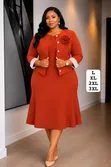 Fashion Jacket Dress Outfits - Women's - 1