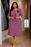 Fashion Jacket Dress Outfits - Women's - 2