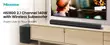 Hisense Soundbar HS1800 140W 2.1 CH - 1