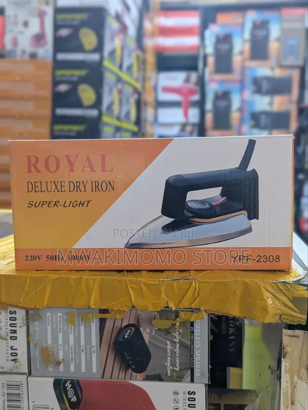 Royal Deluxe Dry Iron (Model YPF-2308) - 1