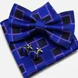 Men's Bowtie Package with Pocket Square - 1