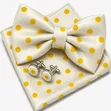 Men's Bowtie Package with Pocket Square - 2