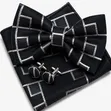 Men's Bowtie Package with Pocket Square - 4
