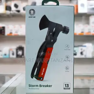 Green Lion Storm Breaker Multitool Axe with 13 Tools