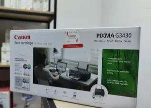 Canon PIXMA G3430 Printeri ya Rangi ya Ink Tank Isiyo na Waya 3-in-1