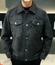 Royal Leather Black Suede Jacket - 2
