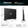 Hisense 32" Smart HD LED TV - 1