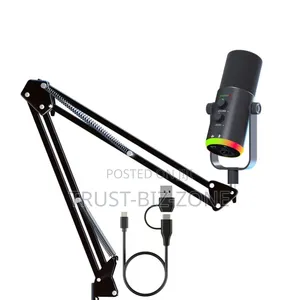Microphone ya USB/XLR RGB Isiyo na Waya