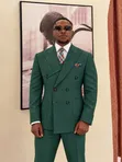 Ricardo Men's Green Suit - Brand New - 1