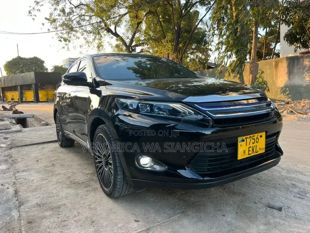 Toyota Harrier 2015 Nyeusi - 1