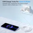 W67 Fast Charger - 67W USB Wall Charger - 4