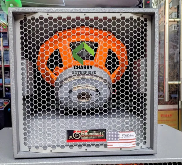 Soundsoft Professional Single Base Double Magnet Speaker - 1