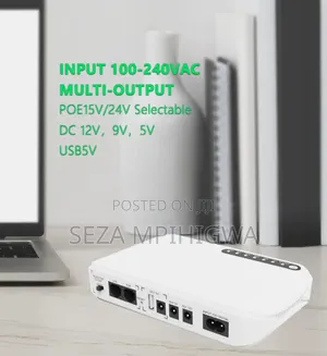 PoE Splitter 5V/9V/12V - LAN Power Supply Converter