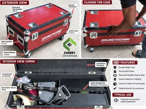 Durable Flight Case Music Rack Box