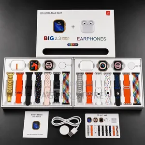 I20 Ultra Max 10-in-1 Smartwatch Combo