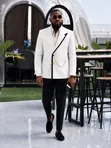 Premier Boss Asymmetric Tuxedo Blazer Suit - 1