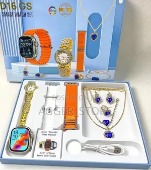 D16 GS Smart Watch Set for Women