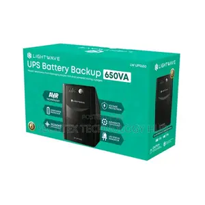 Light Wave 650VA UPS - AVR Backup Power