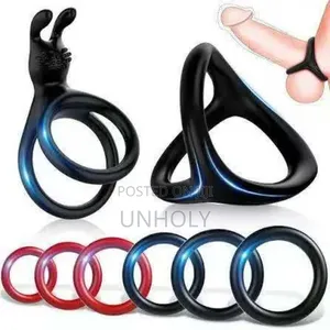 SexFlesh Silicone Cockring Set (8 Pieces)