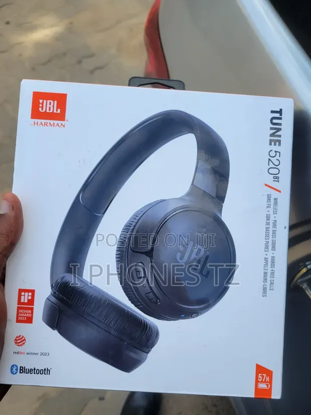 JBL Tune 520BT Wireless Headphones - 1