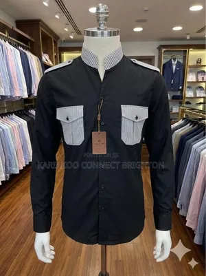 Giorillo Mandarin Collar Shirt