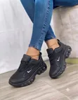 White Air Bubble Chunky Sneakers - 1