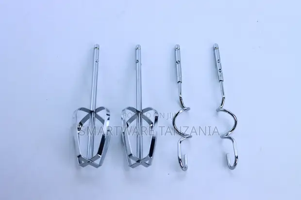 JAMAKY Hand Mixer 350W with Stainless Steel Beaters & Dough Hooks - 1