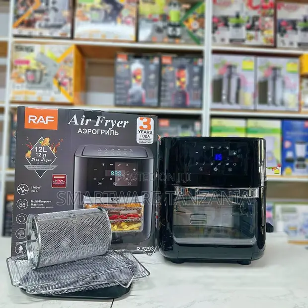 RAF Air Fryer 12L, 1700W, Mashine ya Kupikia ya Dijitali Mbalimbali - 1