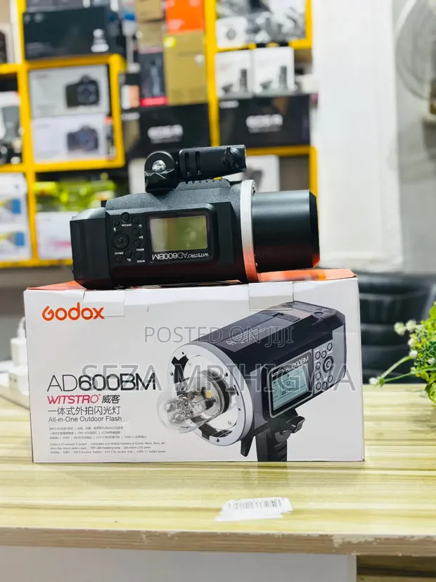 Godox AD600BM Witstro Manual Flash ya Nje - 1