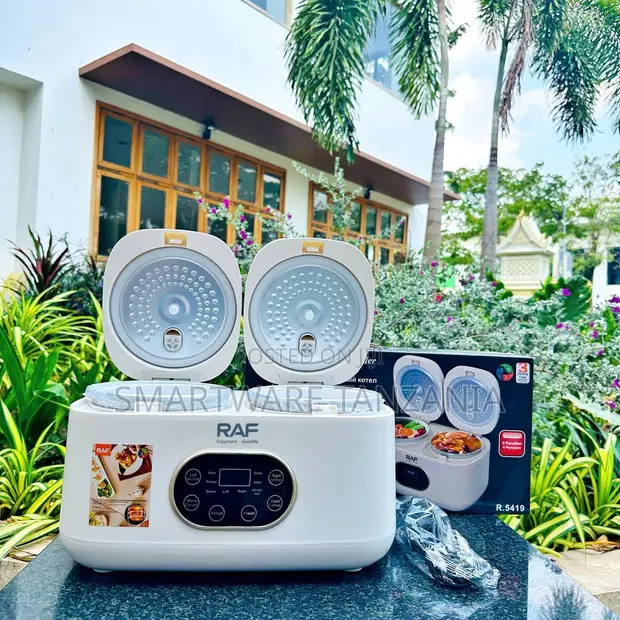 RAF Double Layer Electric Steamer, 800W - 1