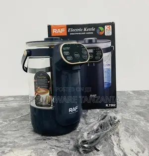 RAF Kettle ya Umeme 2.5L yenye LED Display, Chuma cha Kutuo