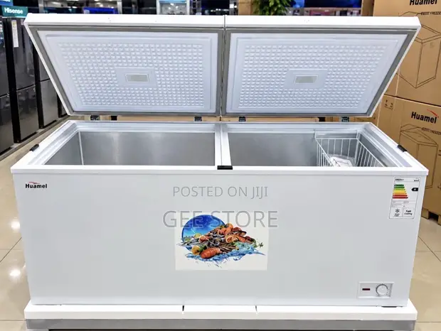 Huamei Chest Freezer 607L Double Door - 1
