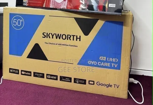 Skyworth 50" 4K UHD Google TV - 1