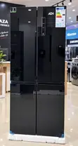 Friji la ADH Side-by-Side, Milango 4, Nyeusi Mirror, 429L - 1