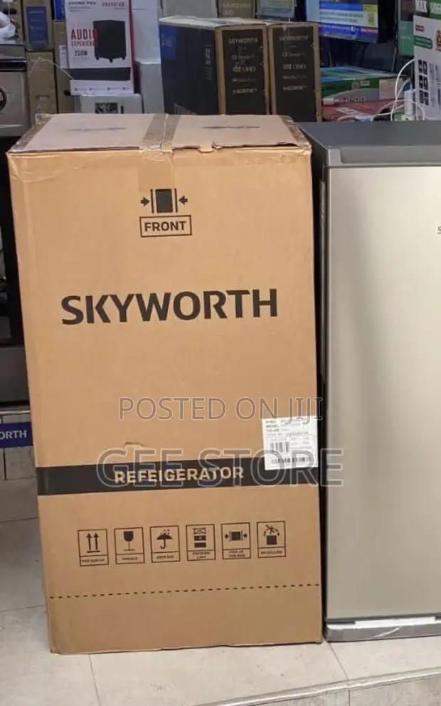 New Skyworth 90L Single Door Fridge - 1