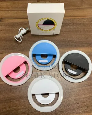 Clip-on LED Selfie Ring Light
