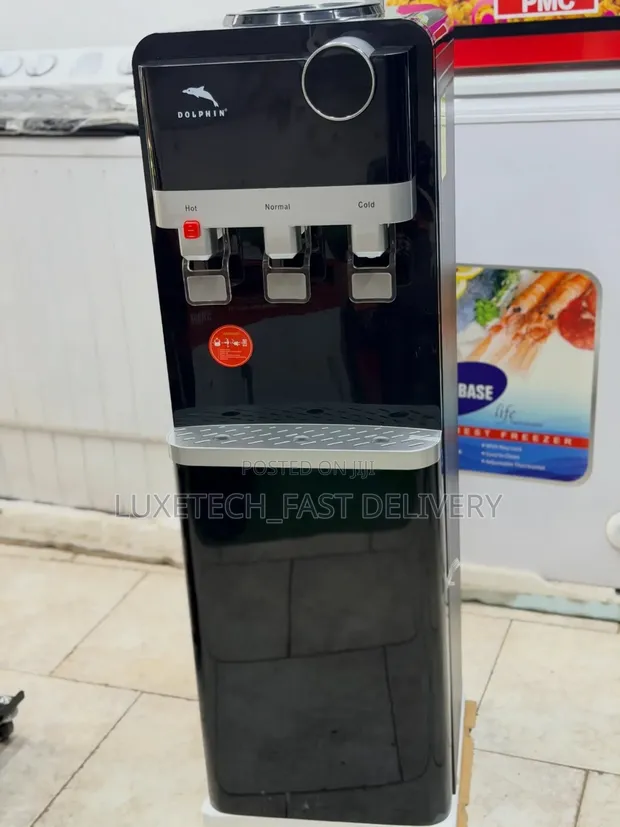 Dolphin Water Dispenser Tupu 3 - Moto, Normal, Baridi na Kabati la Hifadhi - 1