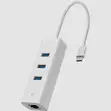 TP-Link UE330 USB 3.0 Hub & Gigabit Ethernet Adapter - 3