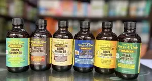 Jamaican Castro Oil for Hair Growth & Shine