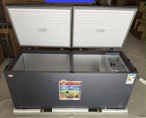 Aero 700L Double Door Chest Freezer - 1