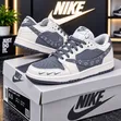 Nike Classic Sneakers - Men's Leather - 1