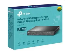 TP-Link TL-1311P 8-Port 10/100Mbps + 3-Port Gigabit Desktop Switch