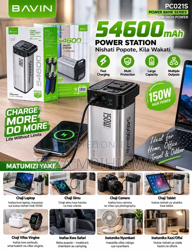 Bavin 54600mAh Power Station (PC0219) - 150W - 1